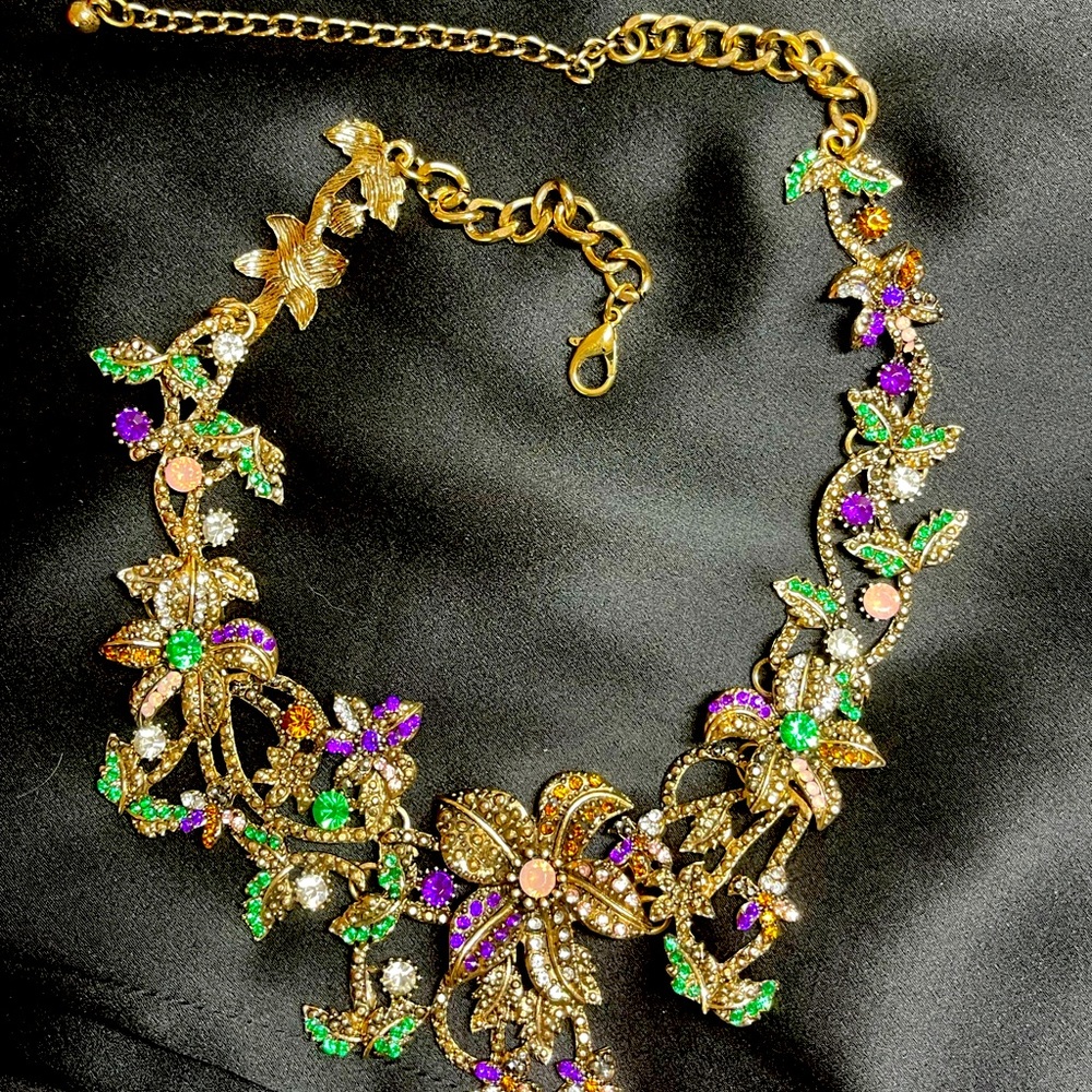 Earrings and necklace